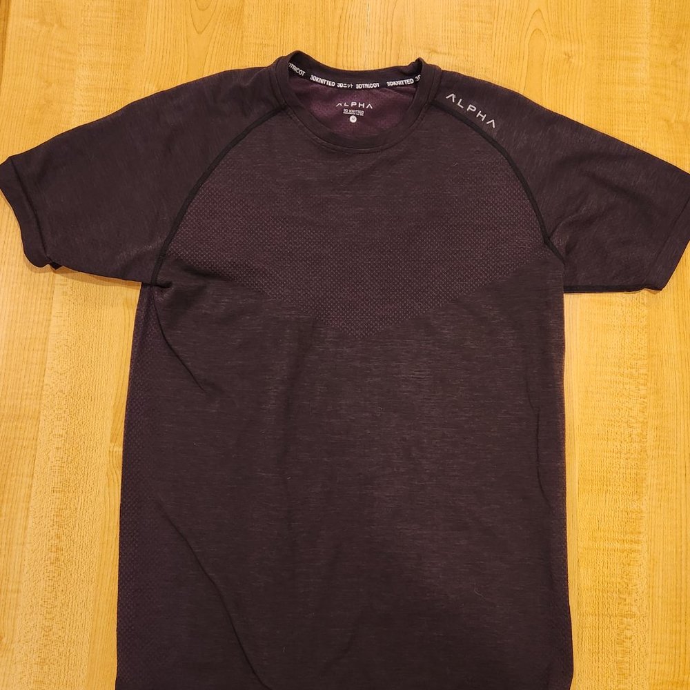 Alpha 3D Knitted Performance Shirt - Forge - Medium